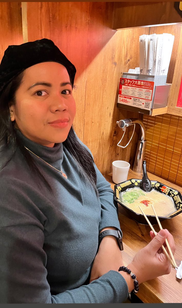 jelaireynoso's tweet photo. Pinapanuod ko lang dati to sa mga vlogger, and goal ko talaga na makakain ng Ichiran Ramen🍜
I’ll be back 🇯🇵 Sarap lahat ng food
#ANGGEtaway #Travel2025 https://t.co/2W1N3aQ9my