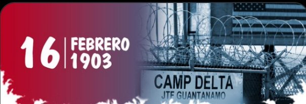 inalviscmazar's tweet photo. A 122 años de arrebatarnos un pedazo de nuestra tierra, hoy se utiliza con inmigrantes traídos de EU. #Sentirse #IslaDeLaJuventud #IzquierdaPinera https://t.co/EHBpaiSTYw