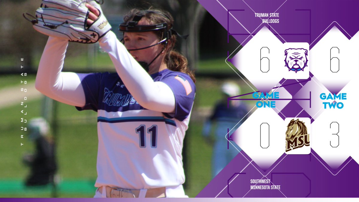 <a href="/TrumanSoftball/">Truman Softball</a> swept a doubleheader over Southwest Minn. State late Saturday night. They will be back in action later today.

Read More:
trumanbulldogs.com/news/2025/2/16…