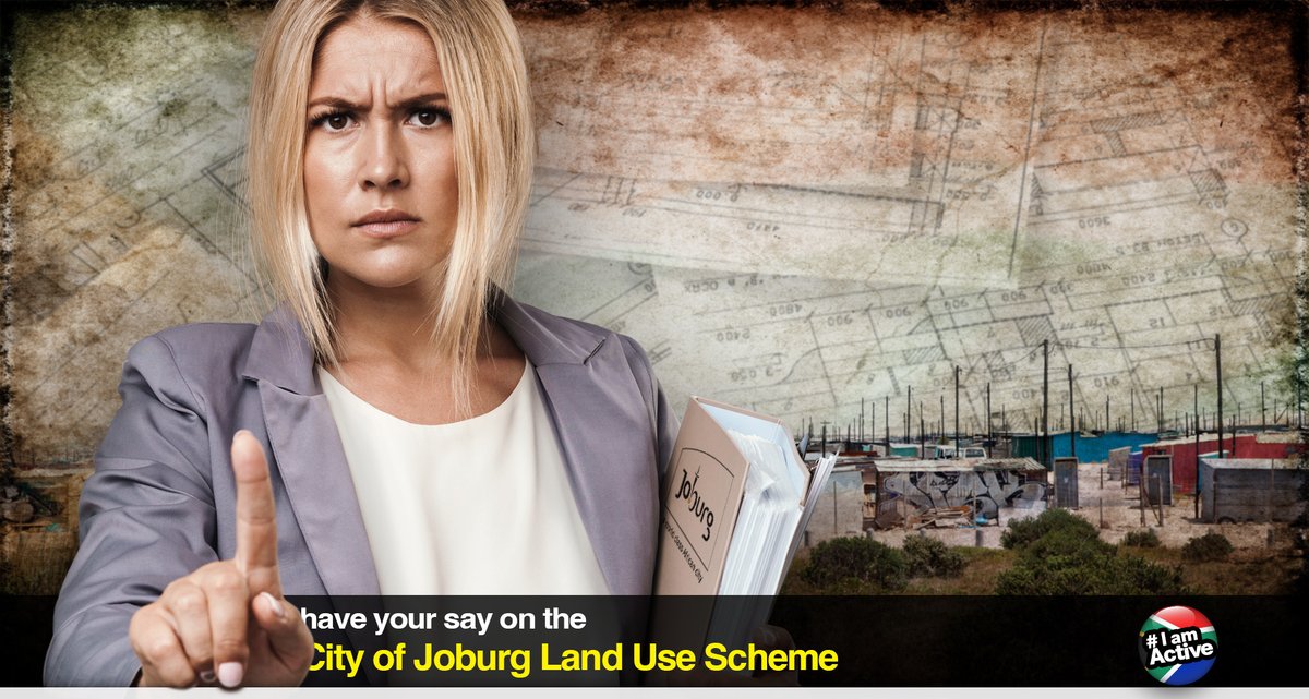 ❗️CALL FOR PUBLIC COMMENT AT THIS LINK 👉 dearsouthafrica.co.za/coj-land-use-s… ❗️

The City of Johannesburg has called for public participation as the city commences with amendments to a framework that shapes how land is used across the city.

The Land Use Scheme has been arranged into three