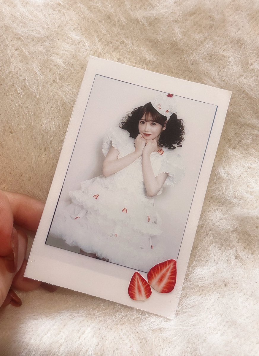 🍓優衣ちゃん生誕祭2025🍓チェキ風
#櫻井優衣 #優衣ちゃんおめでとう 🍰❤️