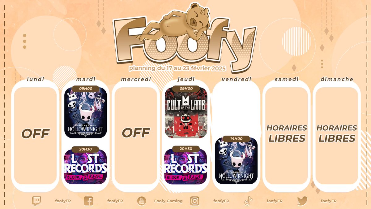 Foofy tweet media