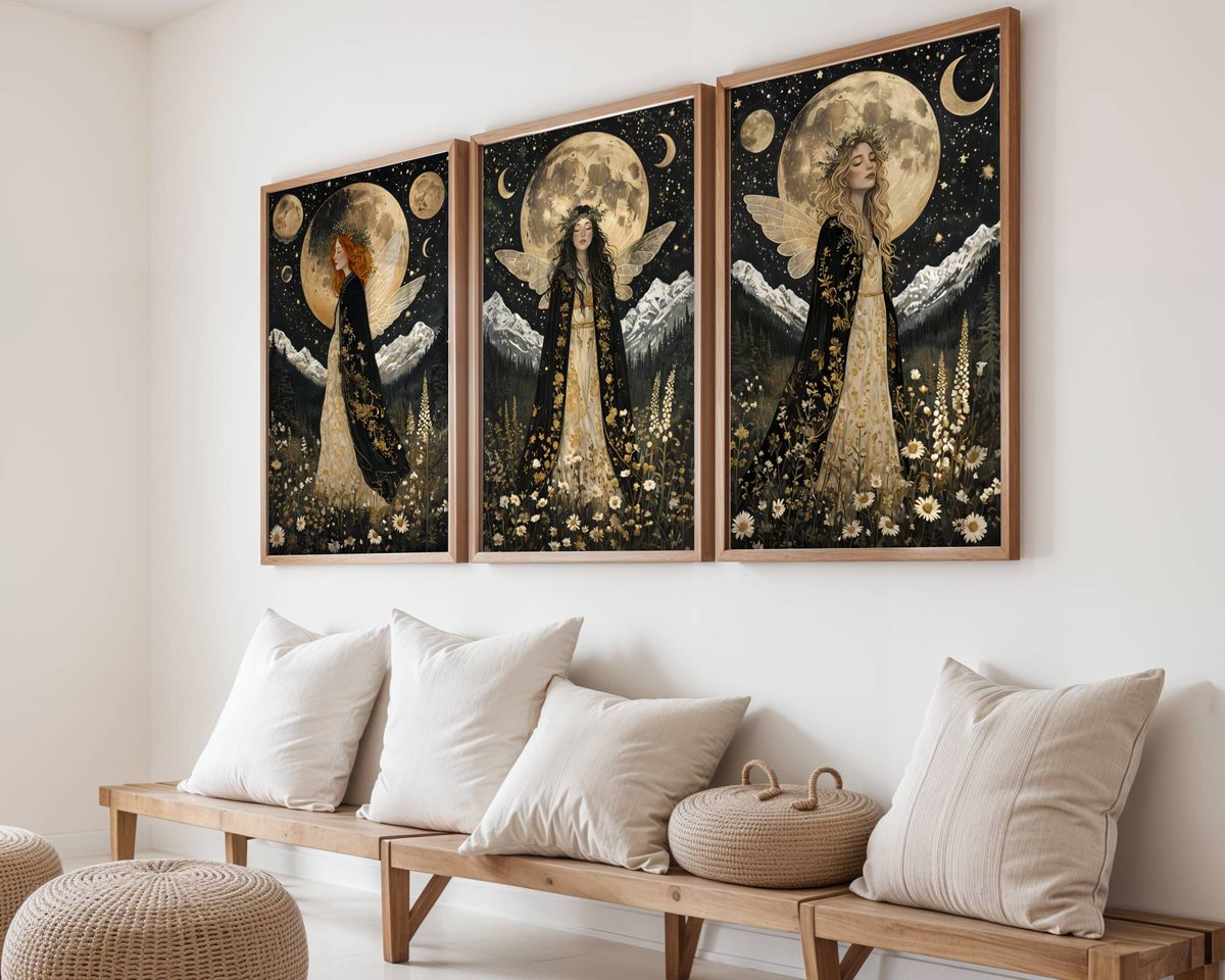 ✨ New in the shop! ✨

This enchanting set of three magical fairy prints is now available! Each piece is designed to bring whimsy and wonder to your space—perfect for fantasy lovers or anyone who wants to add a mystical touch to their home.

🛒 buff.ly/3CFwcoY