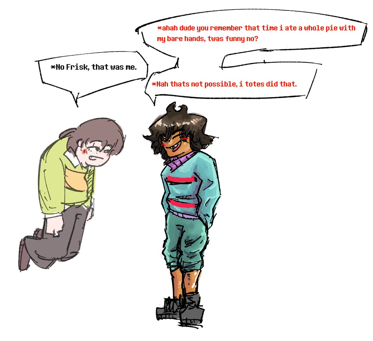 shared body and soul shenaningans #charisk (1/2)