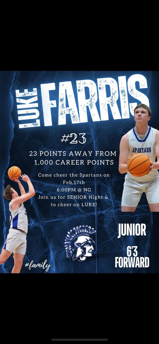 ItsCrabby's tweet photo. Big nephew as predicted by Unc will hit 1K his jr season. #Sparty https://t.co/0HYsnFNgP3