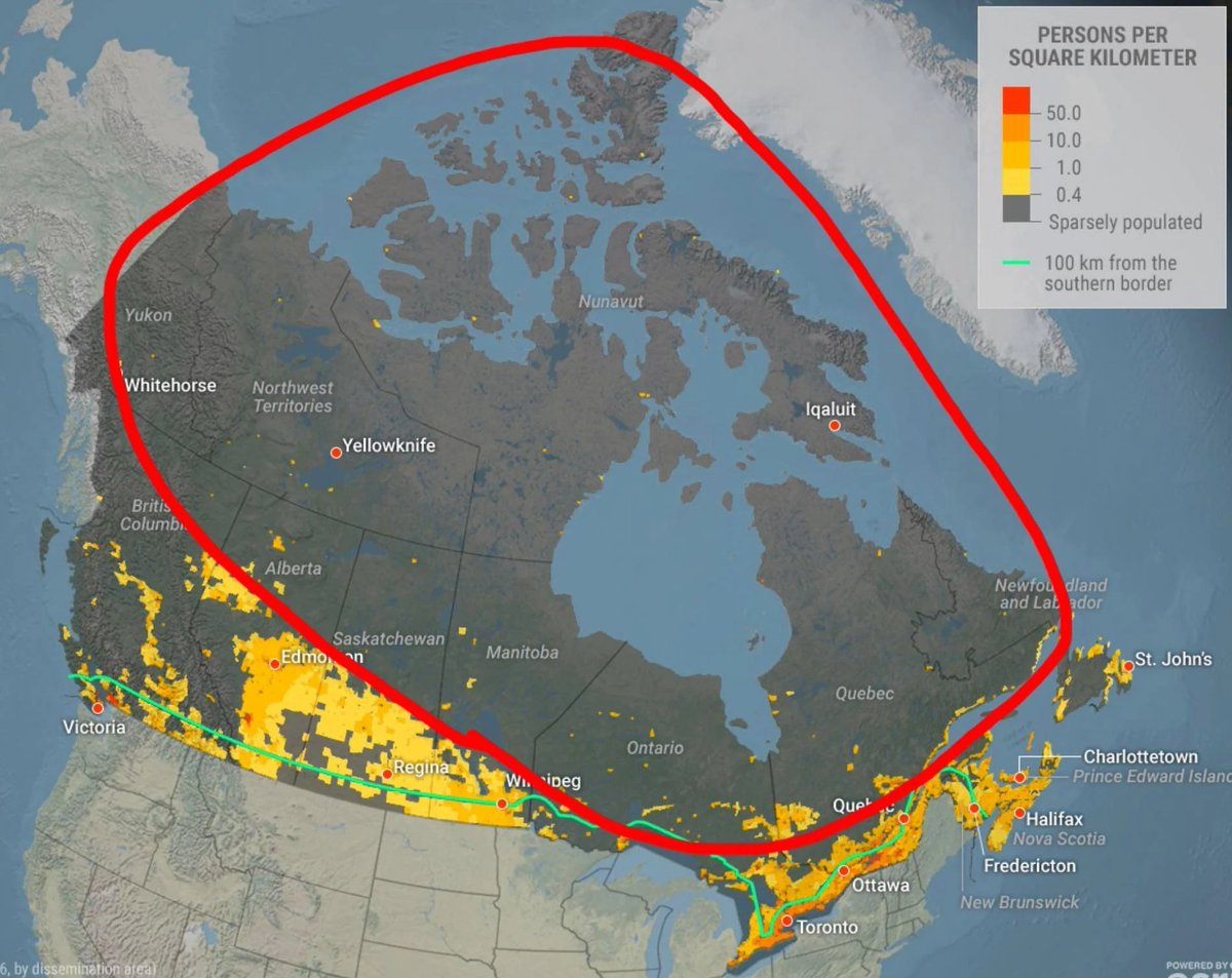 If Canada has a housing crisis, why don’t they build houses within the red circle?