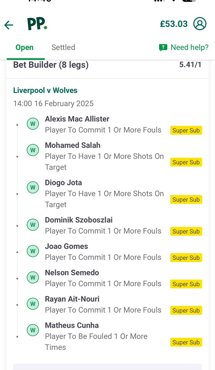 J3ssSa's tweet photo. @AndyRobsonTips First half winner😮‍💨🫡 https://t.co/WzuuVCJn2k