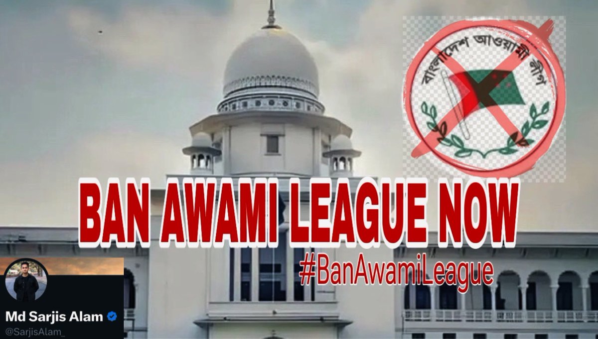 SarjisAlam_'s tweet image. আওয়ামী লীগ সরকারের ১৫ বছরে ১৬,৫৫৫টি খুন, ১,৯২৬টি বিচারবহির্ভূত হত্যা, ৬৭৭টি গুম, ১,০৭,১২৪টি নারী ও শিশু নির্যাতন মামলা, ৩,১৫,০০০+ মাদকদ্রব্য মামলা! এটি রাজনৈতিক দল নয়, মাফিয়া চক্র! অবিলম্বে আওয়ামী লীগকে নিষিদ্ধ করুন 
BAN AWAMI LEAGUE NOW
#BanAwamiLeague #TeamSBBK  #Bangladesh