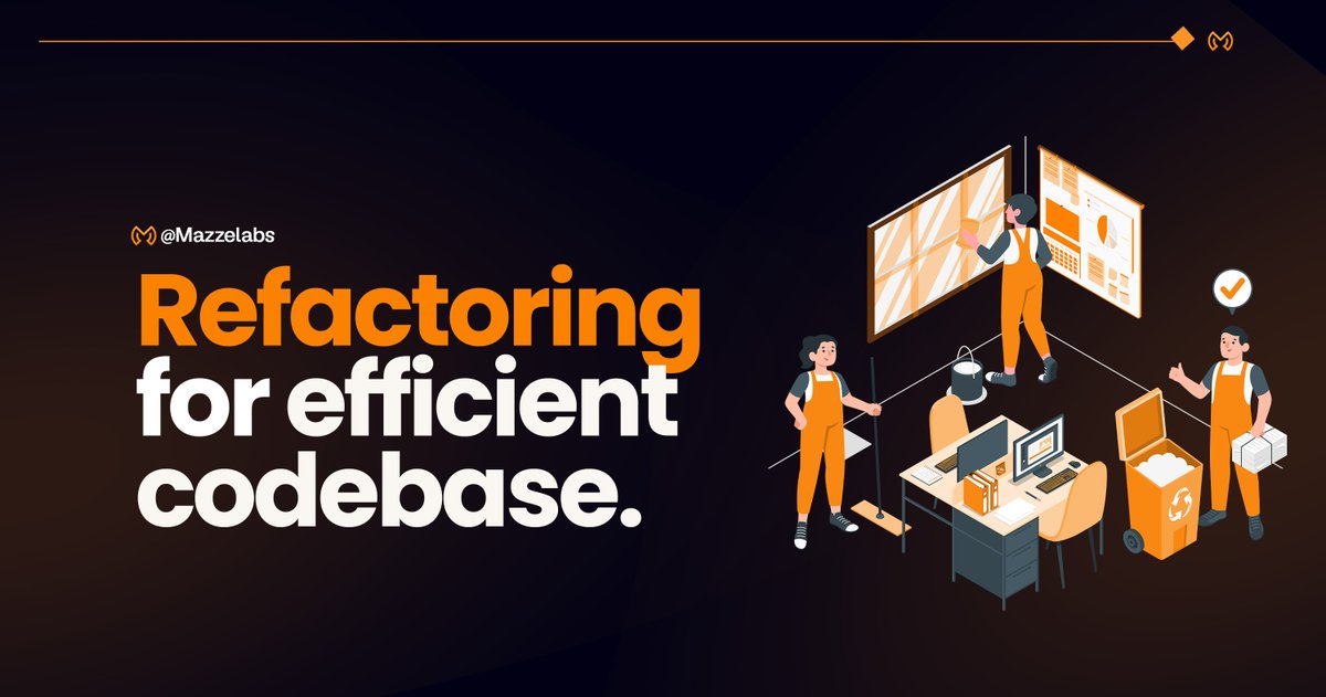 MazzeLabs's tweet image. Some weeks back we embarked on refactoring of positional logic to bring significant improvements in structure and maintainability.  
The refactoring process ensures a cleaner and more efficient codebase.

Track the progress here:
🔗 github.com/MazzeLabs/mazz…

Latest Updates: We've…
