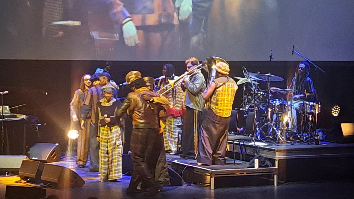 #barbican #theocroker great show and performers last night a stella line up as part of the #BrickLaneJazzFestival <a href="/TheoCroker/">Theo Croker</a> <a href="/BarbicanCentre/">Barbican Centre</a>