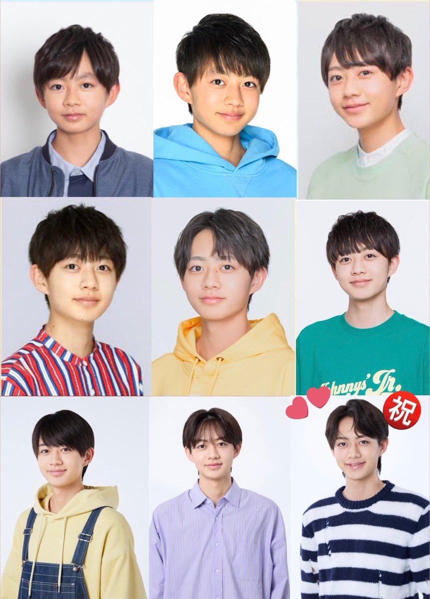 千井野くんの歴代アー写😭😭😭😭 9代目😭😭😭😭😭😭😭😭😭 並べると