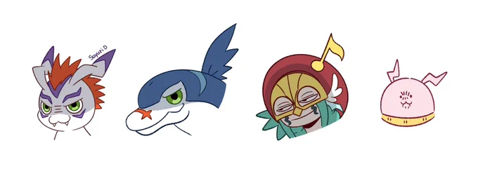 #Digimon #デジモン #イラスト 