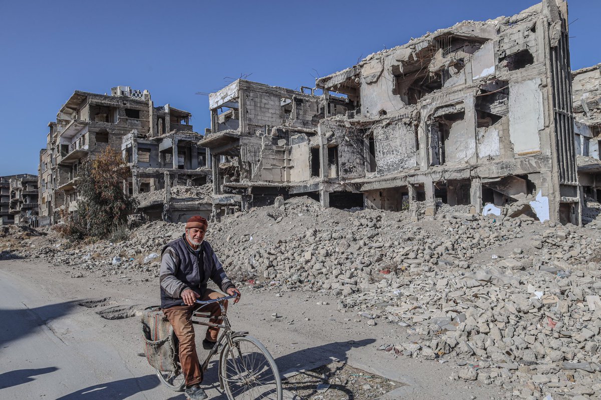FARED_ALHOR's tweet photo. Yarmouk Camp, Damascus, Syria. 2025 https://t.co/KvO1dHxfch