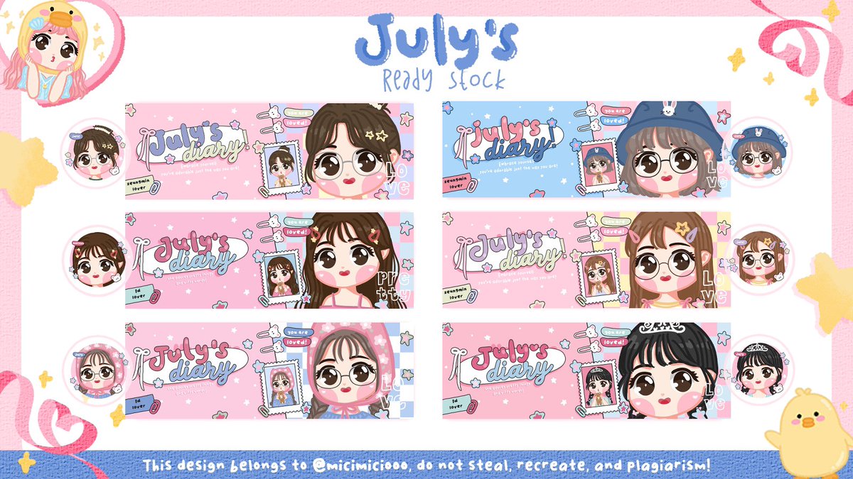 micimiciooo's tweet image. Any interactions are appreciated💖🐥

Halo! July membawa layout ready stock katalog “Diary”. Bisa langsung ditake ya! 

𐙚. 28k

⋆˙⟡ Langsung dm aku sebut nomornya boleh pake cadangan (nomornya cek ALT)
⋆˙⟡ Free retext
⋆˙⟡ Dapat 2 ava png

#zonauang #zonaba