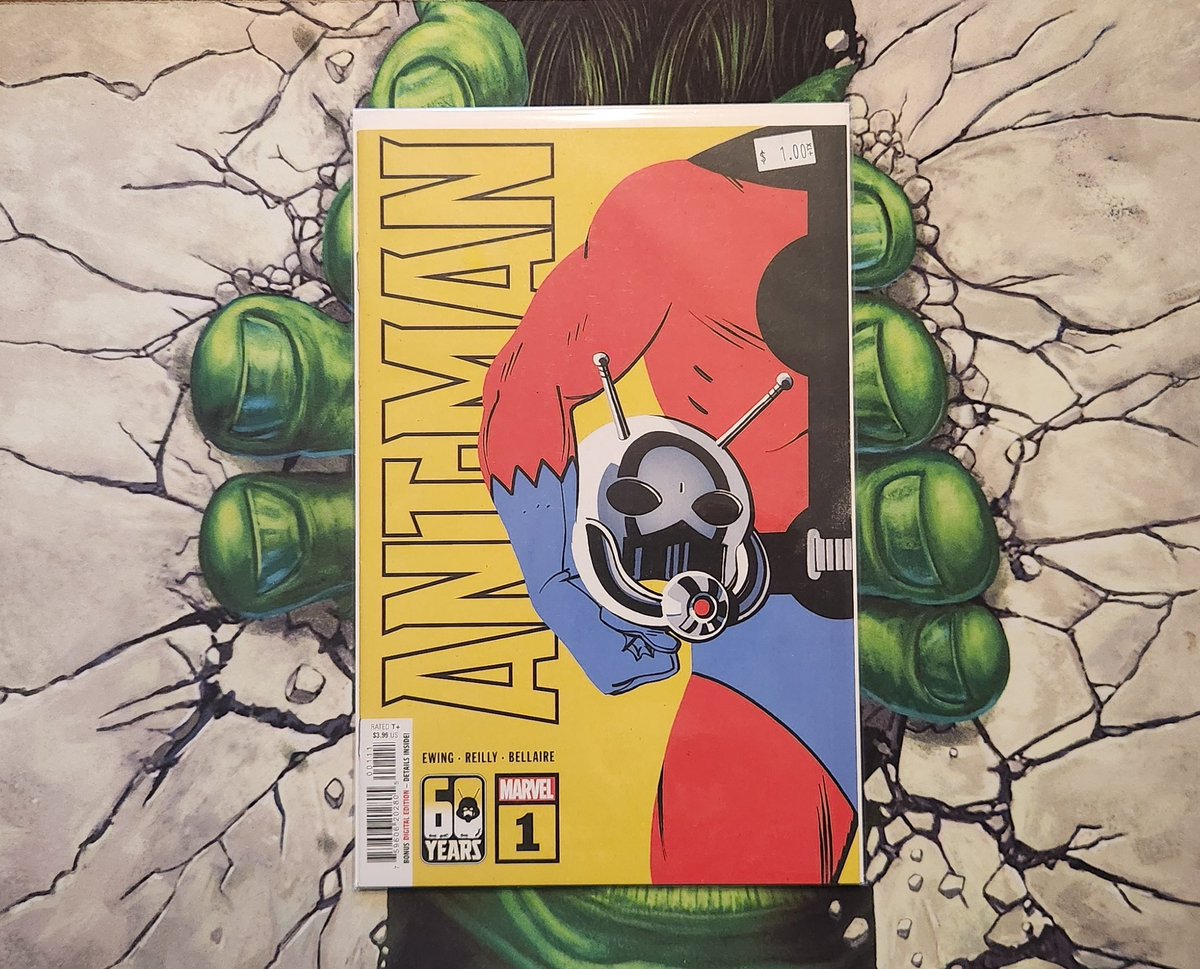 Apollokid3000's tweet photo. Antman Vol. 3, #1-4. $1 bin pick-ups. The complete series and a no-brainer. 

#Dollarbin https://t.co/HkuVRXiVDc