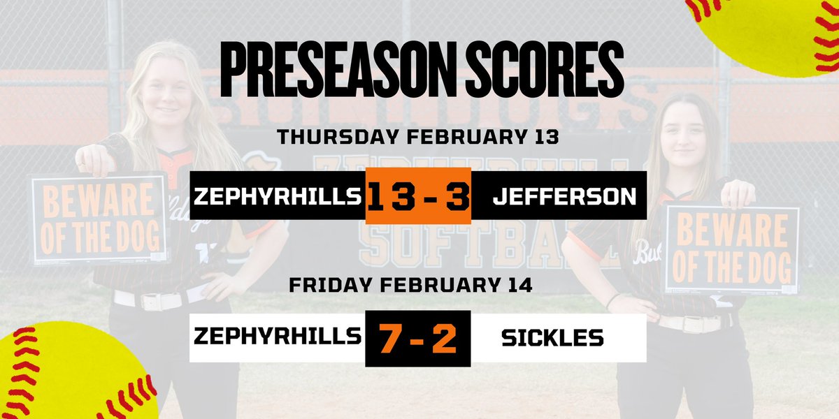 Zephyrhills High School Softball tweet media