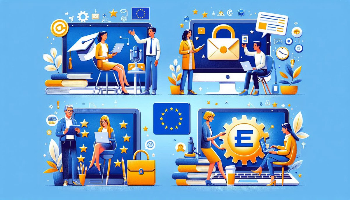 Postanite digitalno pismeni uz podršku Evropske komisije! Četiri inovativna projekta nude nove mogućnosti za učenje i razvoj karijere.
Pridružite nam se u stvaranju bolje budućnosti!
Više informacija: rebrand.ly/22szuh3
#digitalneveštine #zelenapotencijal #inkluzija #mladi
