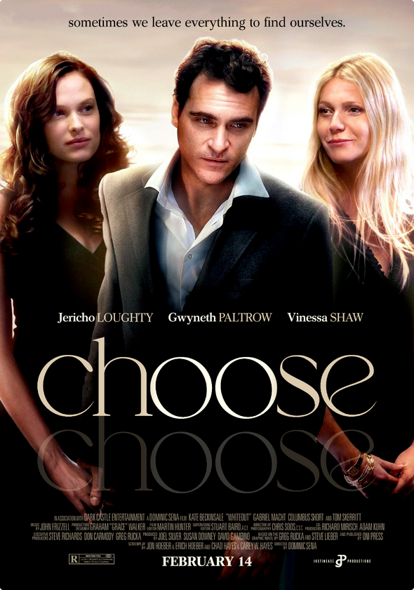 Sometimes we leave everything to find ourselves. #ChooseMovie, starring Jericho Loughty, Gwyneth Paltrow and Vinessa Shaw, is in theaters now. Find out where it’s playing and get your tickets! 🎟️➡️ jcp.co/Choosetix