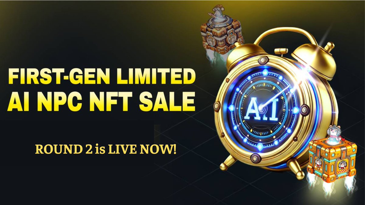 Catton AI (@cattontw) on Twitter photo <a href="/MonkyMeme/">Wise Monkey</a> ๐ฅ First Round SOLD OUT in just 5 minutes! ๐
๐ SECOND ROUND IS LIVE NOW!
๐ NFT Sale Live at: nftmart.catton.ai
๐ Sale Time: 10:30 (UTC) on February 16 - 10:30 (UTC) on February 17 <a href="/MonkyMeme/">Wise Monkey</a> ๐ฅ First Round SOLD OUT in just 5 minutes! ๐
๐ SECOND ROUND IS LIVE NOW!
๐ NFT Sale Live at: nftmart.catton.ai
๐ Sale Time: 10:30 (UTC) on February 16 - 10:30 (UTC) on February 17