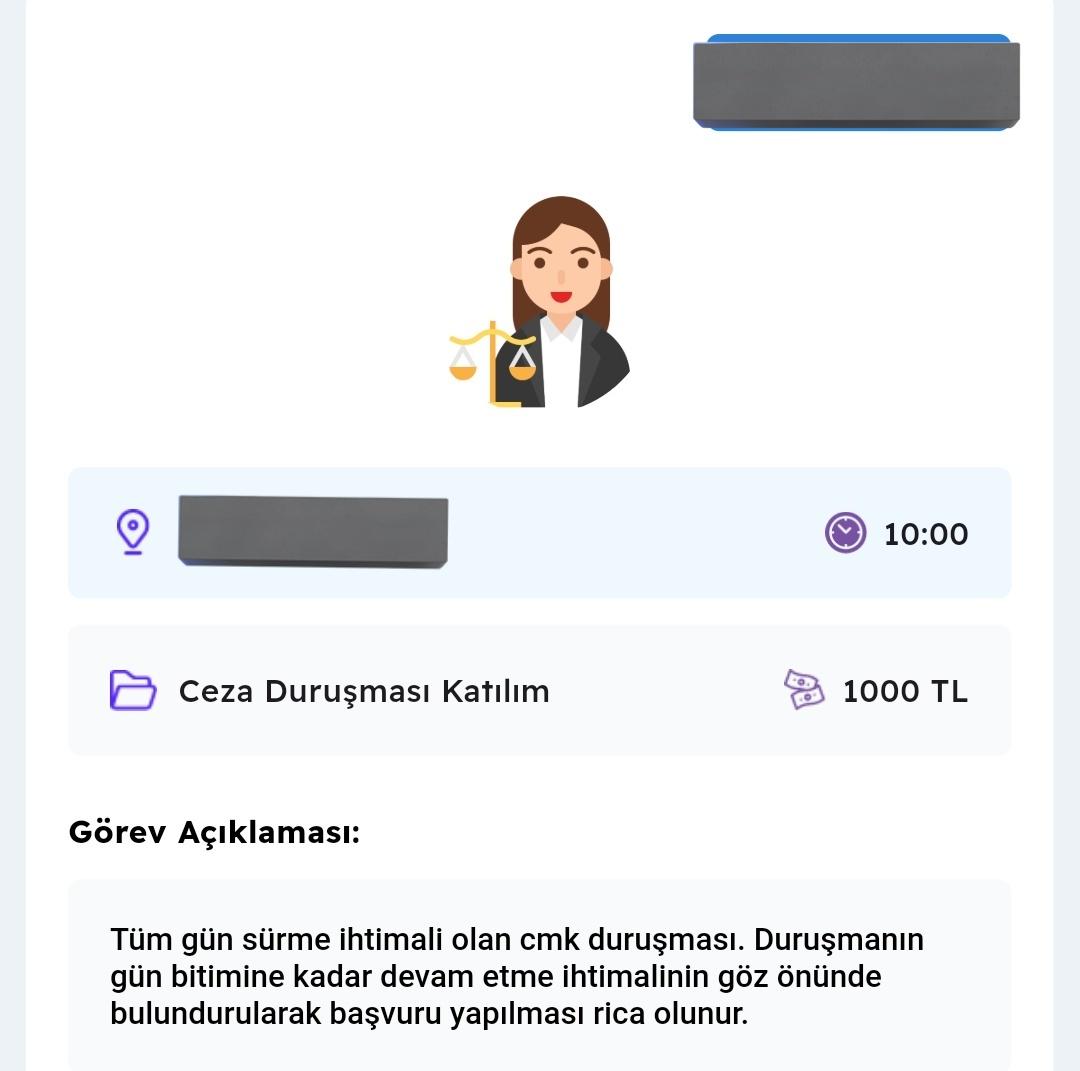 Mesleki dayanışma falan filan..