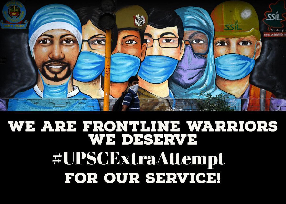 TanmayPatra9696's tweet photo. @drsudhayadavBJP Accept our genuine demand of extra attempt &amp; age relaxation for upcoming 2025 exam.The Parliamentary Standing Committee recommended the same.UPSC gave the compensatory in 1990,1992,2015.We worked as Covid Warriors on PM called
https://t.co/i5vPDka4ub

#UPSCCompensatoryAttempt2025 https://t.co/isYpdVYquu