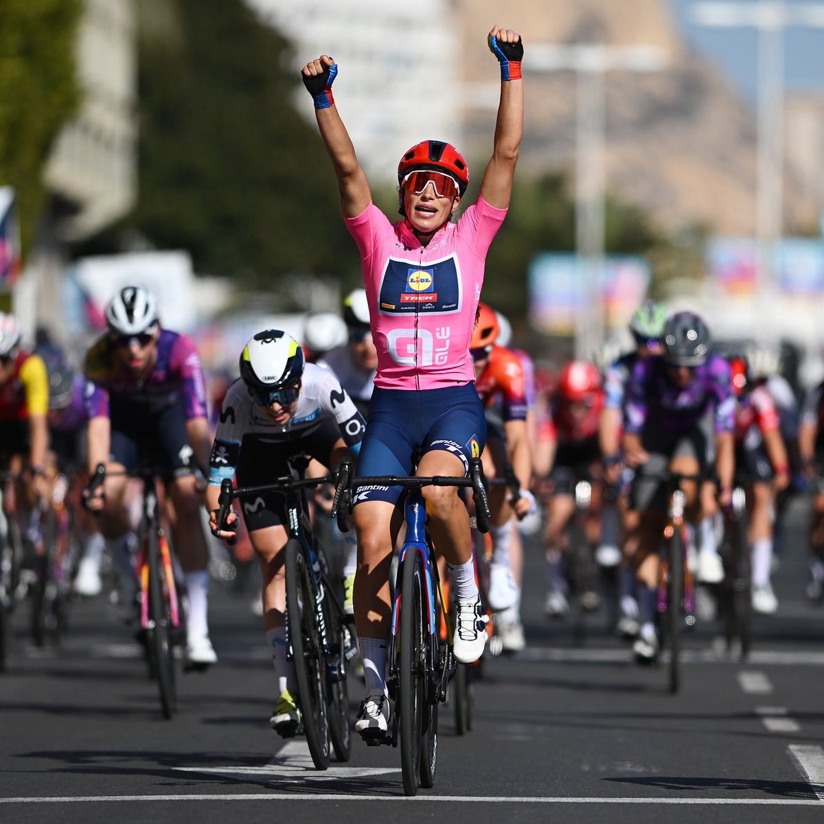 Lidl-Trek (@lidltrek) on Twitter photo Things we love to see :
<a href="/Elisa_balsamo/">Elisa Balsamo</a>
<a href="/SetmanaCiclista/">Setmana Ciclista - Volta Femenina de la CV</a>
<a href="/GettySport/">Getty Images Sport</a> Things we love to see :
<a href="/Elisa_balsamo/">Elisa Balsamo</a>
<a href="/SetmanaCiclista/">Setmana Ciclista - Volta Femenina de la CV</a>
<a href="/GettySport/">Getty Images Sport</a>