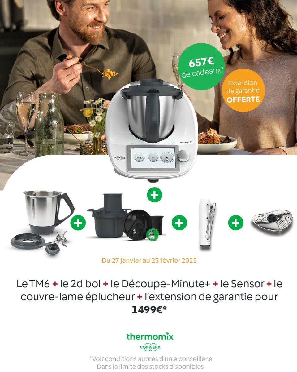 _debow's tweet photo. Et si vous vous offriez le Thermomix ? Tm6 ou tm7, vous avez (encore) le choix ! N’hésitez pas à me contacter 🫶🏻 https://t.co/gvJP4YjjDA