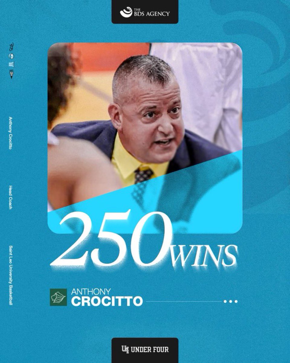 Anthony Crocitto (@coachc9) on Twitter photo Winning 250 is amazing. Beating a ranked team <a href="/NSUFlorida/">Nova Southeastern U.</a> for the 250 is super incredible. God Bless <a href="/SaintLeoLions/">Saint Leo Athletics</a> <a href="/SaintLeoWBB/">Saint Leo WBB</a> <a href="/nyit/">New York Tech</a> <a href="/dowlingcollege/">Dowling College</a> <a href="/MountIdaCampus/">Mount Ida Campus of UMass Amherst</a> Thank you for the opportunities Winning 250 is amazing. Beating a ranked team <a href="/NSUFlorida/">Nova Southeastern U.</a> for the 250 is super incredible. God Bless <a href="/SaintLeoLions/">Saint Leo Athletics</a> <a href="/SaintLeoWBB/">Saint Leo WBB</a> <a href="/nyit/">New York Tech</a> <a href="/dowlingcollege/">Dowling College</a> <a href="/MountIdaCampus/">Mount Ida Campus of UMass Amherst</a> Thank you for the opportunities
