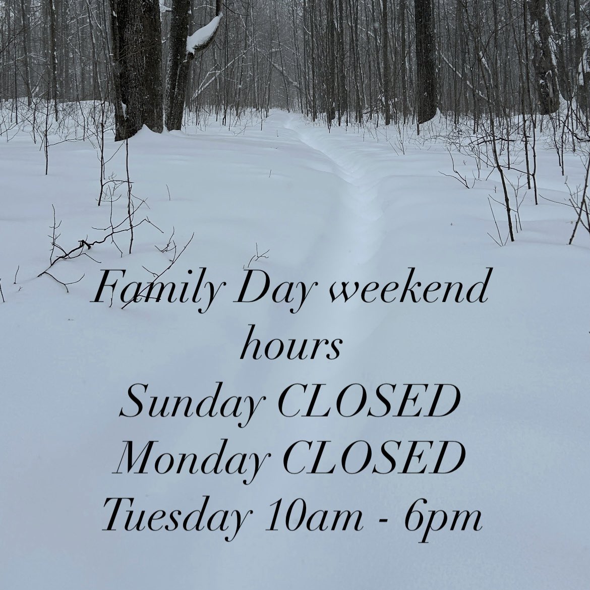 See you Tuesday February 18th  #FamilyDay