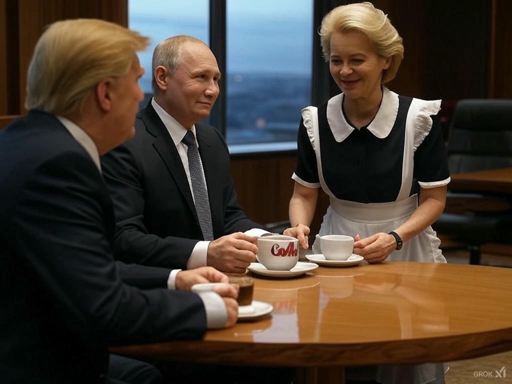 Anonlilly's tweet photo. @TFL1728 @vonderleyen You’re too easy to please :)
The mug needs to say #MindFuckery on it though https://t.co/ByK5fkkc4L