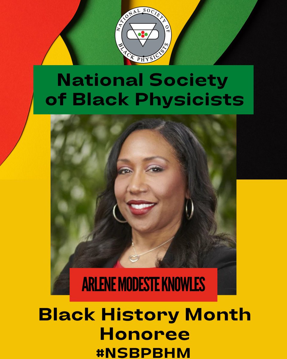 NSBPInc's tweet image. Our #BlackHistoryMonth honoree on February 16, 2025, is @ArleneMKnowles. Arlene Modeste Knowles is the Project Manager and primary driver for the @AIP_HQ TEAM-UP Project. nsbp.org/bhmhonorees2025  #NSBPBHM #BlackandSTEM #STEMEducation #TEAMUP #AIP #ArleneModeste#Knowles
