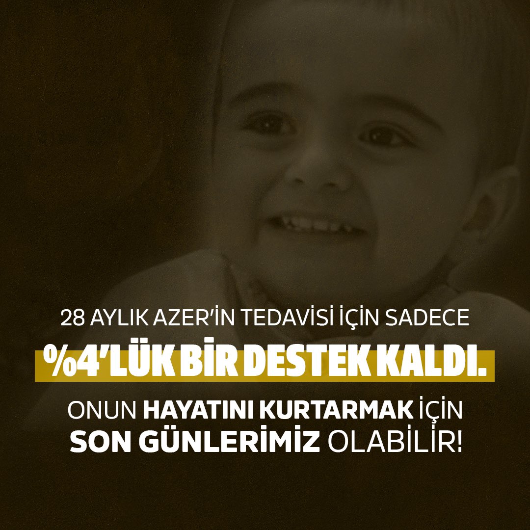 Bu iyiliğe ortak olup dualarımızı fiiliyata dökelim.

 #SonGün