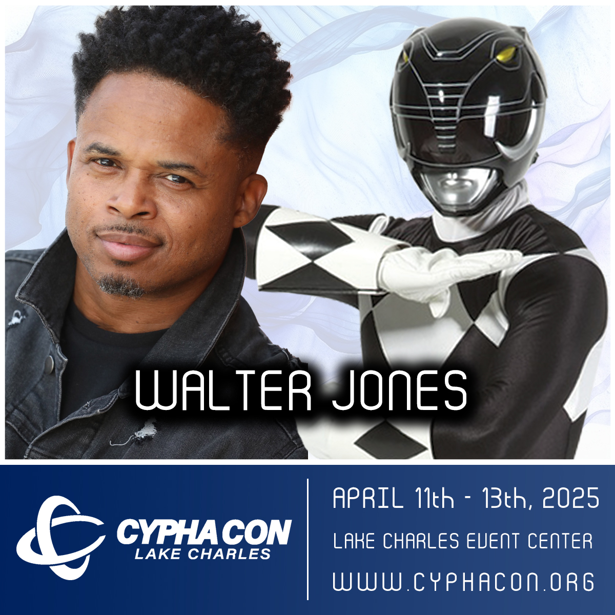 CYPHACON is pleased to announce our next guest, Walter Jones!

Walter will be joining us April 11th - 13th, 2025 at the @LCCivicCente  in Lake Charles Louisiana!

For complete information visit our website, tickets on sale now! cyphacon.org/speakers/walte…