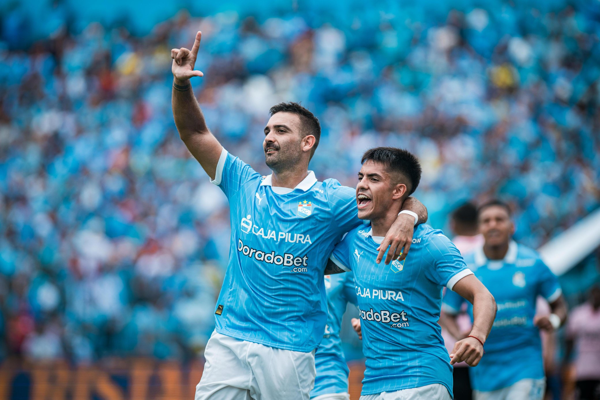 Martín Cauteruccio anotó en el triunfo de Sporting Cristal. (Foto: Sporting Cristal)