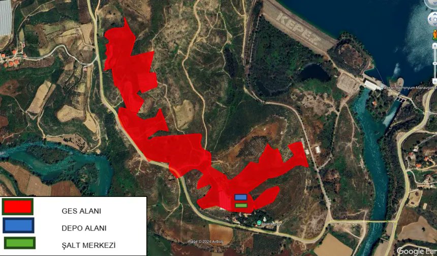 ManavgatHM's tweet photo. Manavgat Baraj Gölü manzaralı GES projesi

- Manavgat Barajı üzerine daha önce yüzer GES projesi hayata geçirmek isteyen ve proje iptal edilince plan değiştiren şirket bu kez Manavgat Baraj Gölü manzaralı yüzde 96’sı şahıslara ait tarım arazileri üzerine 24 bin 960 panelli Güneş Enerji Santrali (GES) ve Elektrik Depolama Tesisi kurulumu için girişimde bulundu.

- Planlanan GES’in 13,728 MWm/10 MWe kurulu güce sahip olması öngörülüyor. Elektrik depolama tesisinin kapasitesi ise 10 MWe/10 MWh olacak. Projenin sah büyüklüğü ise yaklaşık 20 futbol sahası büyüklünde (14,76 hektar) büyüklüğünde planlandı. GES sayesinde yılda 20 GWh (20 milyon kWh) elektrik üretimi hedeflendi.

- Projenin ÇED dosyası Çevre, İklim ve Şehircilik Bakanlığına sunuldu.  Proje için Çevresel Etki Değerlendirme (ÇED) süreci resmen başladı. ÇED Başvuru Dosyası, halkın görüşüne sunuldu. Vatandaşlar projeyle ilgili görüş ve önerilerini iletebilmek için raporu inceleyebilecek. ÇED sürecinin bir parçası olarak, 08 Nisan 2025 tarihinde ilgili yönetmelik gereğince halkın katılım toplantısı düzenlenecek.

-  Oymapınar Mahalle Muhtarı Selçuk Şahin, “Biz daha önceki projenin de hayata geçmemesi için büyük mücadele verdik. Bu projeden yeni haberimiz oldu. Bahsi geçen arazilerin büyük çoğunluğu tarım arazisidir. Şirket bu arazileri nasıl alacak? Kiralama yapılmış mıdır? Kimlerin izni alındı. Bölgede çok sayıda zeytin ağacı var. Biz bu projeye de karşı çıkıyoruz" dedi.

- Bucak Şeyhler Mahallesi Muhtarı Halit Demir, “Bu projeden haberimiz yok. Bizim de halkımız buna izin vermez. Bu tür projelere biz de karşıyız. Yenilenebilir enerjiyi destekliyoruz ancak doğa ve çevreye zarar vermeyen yerlere yapılmak şartı ile, Manavgat’ın başta içme suyuna, turizmine zarar verecek bir yüzer GES projesini ise asla kabul etmiyoruz" dedi.

Kaynak: Antalya Körfez Gazetesi

#antalya #manavgat #GES #yenilenebilirenerji #enerji