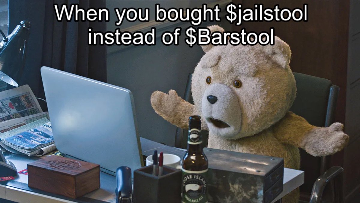 vanshilla_ice's tweet image. Ah shit. 

#Barstool #jailstool #thunderbuddy #ted