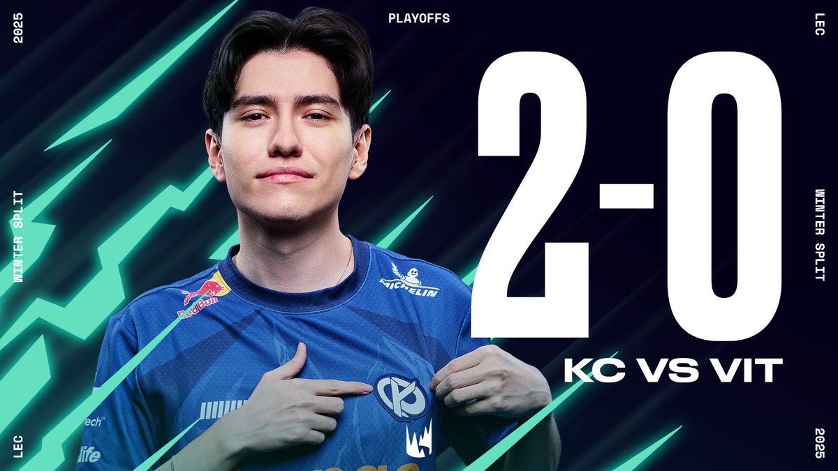 LEC's tweet photo. #KCWIN 

@KarmineCorp take down @TeamVitalityLOL! #LEC https://t.co/ndYlCYfbA5