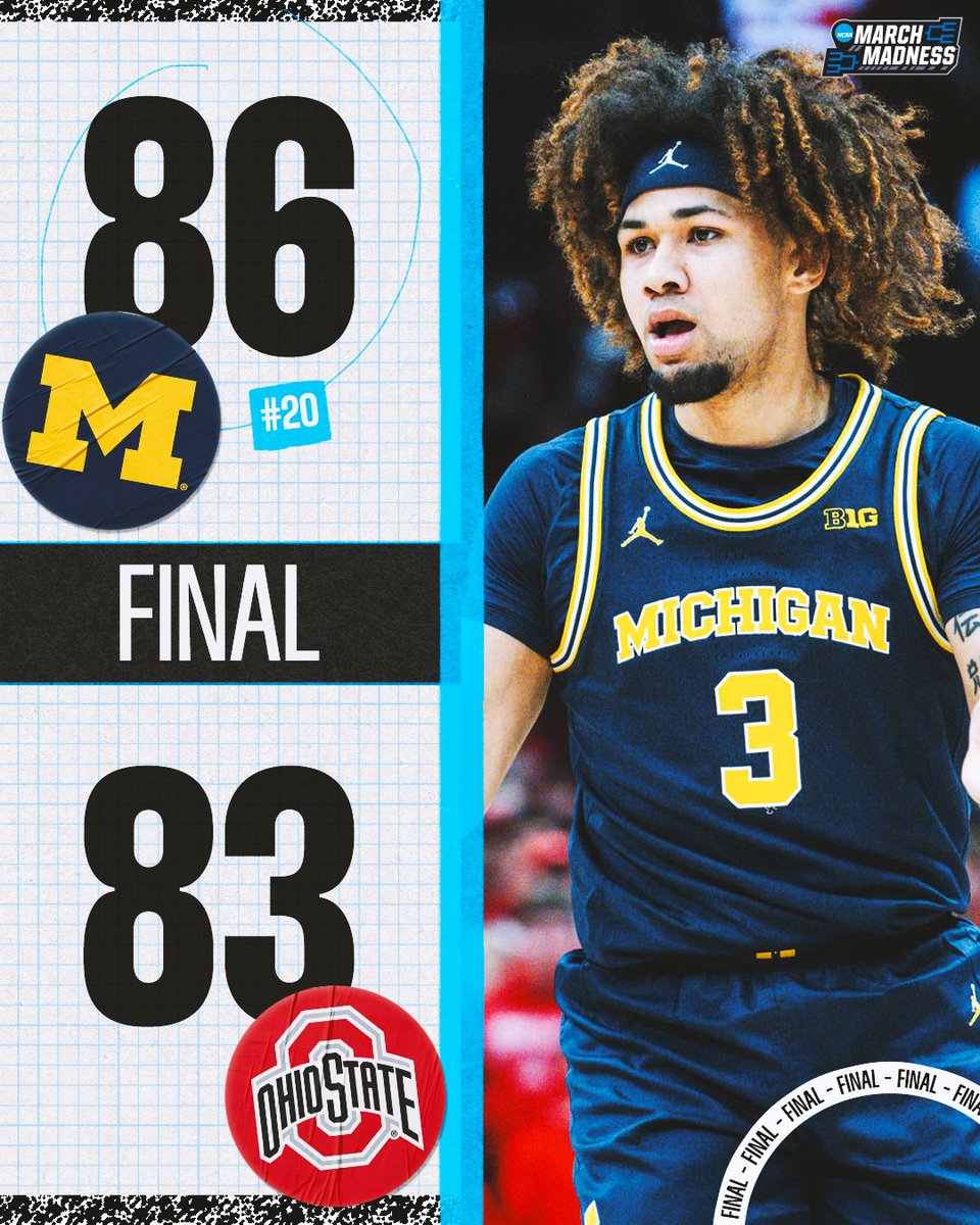 NO. 20 MICHIGAN WINS IN COLUMBUS 〽️

The Wolverines defeat rivals Ohio State for their 6th straight victory 👏