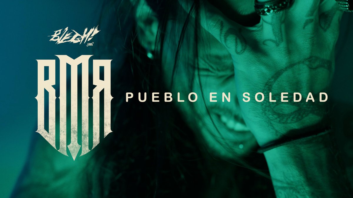 Pueblo en Soledad
06.03.2025

Pre-Save; lnk.dmsmusic.co/bmrbleghlabel_…

BMR | Blegh! Label

#BMR #BleghLabel #NuMetal #GrooveMetal #Metal