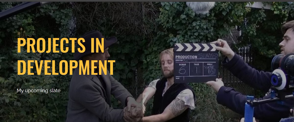 My #filmmaking website now has a page dedicated to productions I'm currently developing! Some are more advanced than others. There are a few more things I'm not ready to talk about yet, but they'll be added in the not too distant future 😀 maxaaronfilmmaker.co.uk/nowindevelopme…