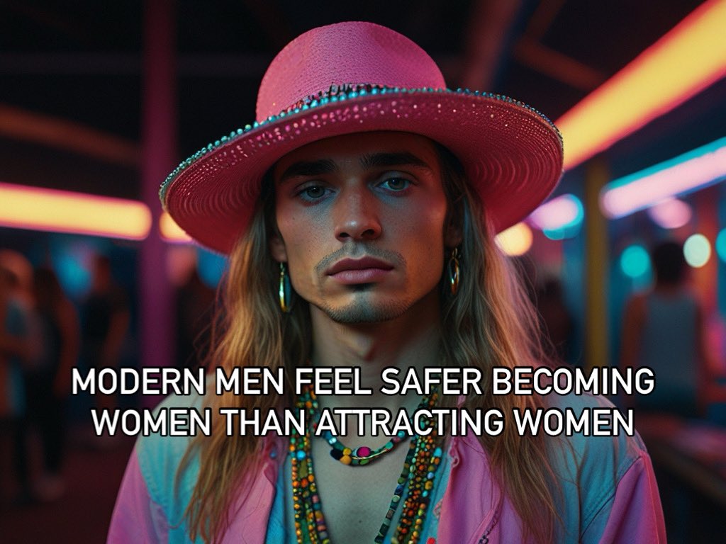 Sexual_KungFu's tweet photo. Do you struggle with anxiety, depression, p*rn addiction, feelings of unworthiness?

it’s probably because you’re a little bitch. 

Most modern men are. They’re encouraged to be.

You were raised to seek the approval of others to get your needs met, especially women - and this causes you to spend your entire life molding your behavior based on pleasing others.

At a young age you got punished for expressing anger, for disagreeing with your parents or teachers.

So you gave up on being your true self and  started to lie to everyone. To mold your behavior to be more “likeable”.

You’re using all of your energy to suppress your real feelings deep inside while adopting a fake persona based on trying to please or impress others.

It’s exhausting and unfulfilling to live like this, so you find temporary relief by getting off to adult content, and numbing yourself with substances. 

It’s okay, it’s socially accepted and even encouraged to be addicted to adult videos and plant medicines.

The modern man is broken to pieces. 

There’s many factors to this - the most common ones are the destructive effects of modern feminism (which is actually anti-female) and the lack of any true masculine influence on young boys.

This has created a generation of men who feel safer trying to become a woman, rather than attract a woman.

We could say that this has been systemically engineered to turn humanity into a  sterilized, weak herd of slaves - completely controlled by sensory impulses.

You’re depressed and full of anxiety because you’re living a lazy, impulsive and purposeless path. 

Most people these days will just tell you “it’s okay, you just have trauma” “you just need the right medication”.

But I’m here to tell you that the state of being a moody, depressed, anxiety ridden little bitch can end when you choose to become someone real, to live a real life. 

It’s time to train like a man - face your fears, stop seeking a quick fix, get your body and mind in shape - and cultivate your chi.

Stop j.king off to images on a screen and get out into the world. 

Cultivate your mind, body, and spirit - and you will find a purpose and drive that has been ej.culated out of most men.