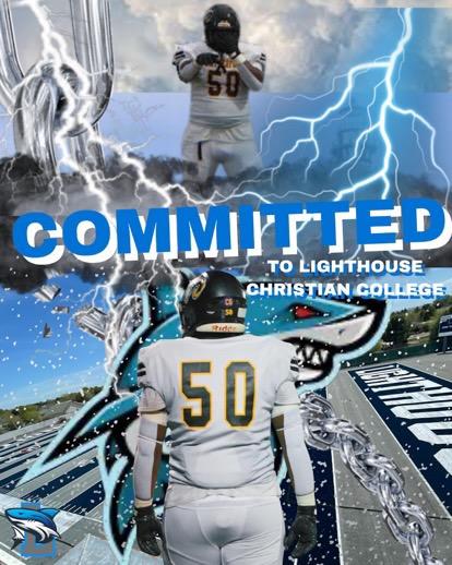 Congratulations <a href="/ElijahAPeace/">Elijah Peace</a> on your commitment to Lighthouse Christian College.