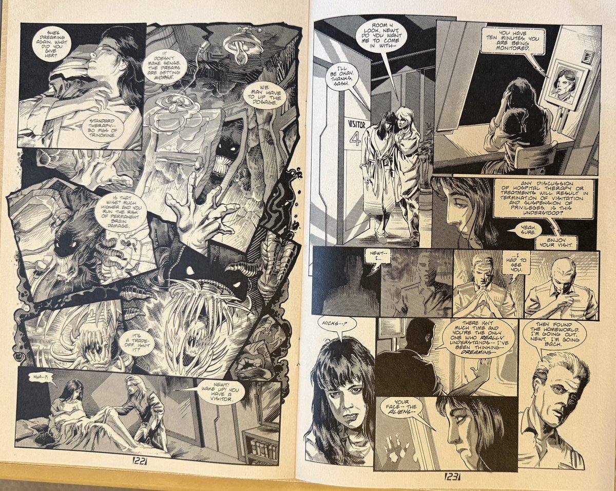 blacklines's tweet photo. Due to overwhelming demand the series went through 6 reprintings in the original floppy format and many collected editions later. DH also made an 11x17 print portfolio of Nelson’s beautiful covers in black &amp; white.     5/5 https://t.co/Ra6J8WryOT
