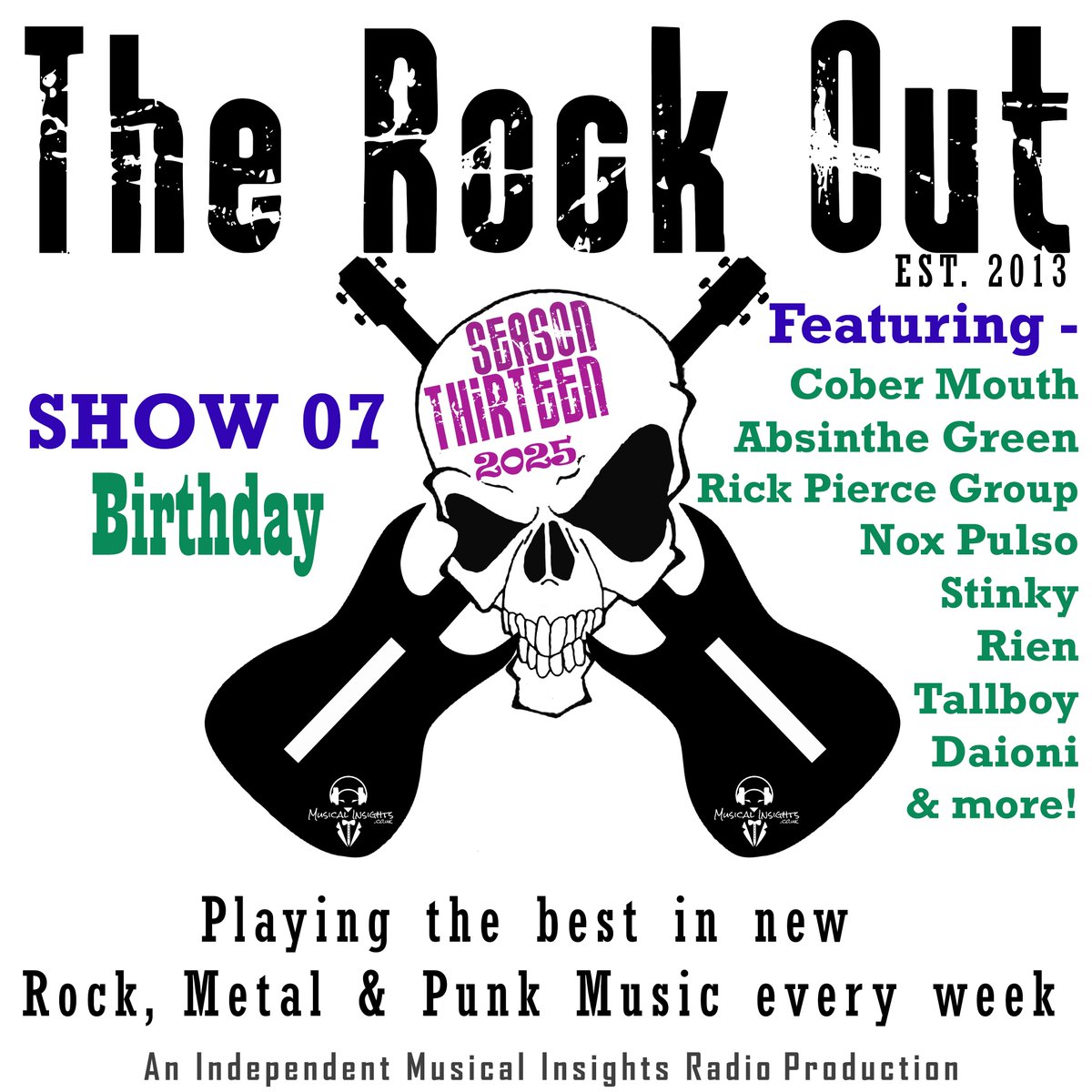 The Rock Out (@therockoutradio) on Twitter photo This week's show S13E07 - 'Birthday', will be broadcast on <a href="/CliffsRadio/">Sandwich Internet Radio</a> tonight (Thursday) at 6pm GMT
📻bit.ly/SandwichRadio📻
#NewMusic from <a href="/noxpulso/">Nox Pulso</a> <a href="/absinthegreen/">Absinthe Green</a> <a href="/daionimusic/">D A I O N I</a> #Rien #Tallboy & so many more!
<a href="/musicalinsights/">Musical Insights</a> <a href="/radio_mark/">🎙️ Mark Cridland</a>
#Rock #Metal #Punk #Metalcore This week's show S13E07 - 'Birthday', will be broadcast on <a href="/CliffsRadio/">Sandwich Internet Radio</a> tonight (Thursday) at 6pm GMT
📻bit.ly/SandwichRadio📻
#NewMusic from <a href="/noxpulso/">Nox Pulso</a> <a href="/absinthegreen/">Absinthe Green</a> <a href="/daionimusic/">D A I O N I</a> #Rien #Tallboy & so many more!
<a href="/musicalinsights/">Musical Insights</a> <a href="/radio_mark/">🎙️ Mark Cridland</a>
#Rock #Metal #Punk #Metalcore