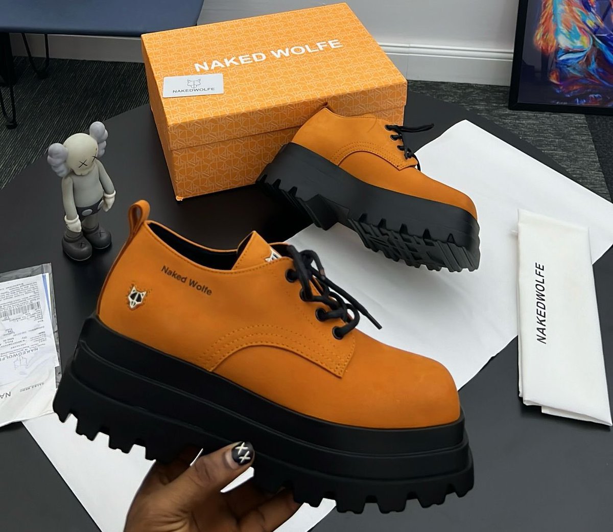 ChiwearsStore's tweet image. *FRESH STOCK ALERT…* #GREY

*#NotTheRegular* 

#NAKED WOLFE - SHOE

Size: 40-46

Comes with complete packaging…

(_N:B Price is subject to change depending on the current exchange rate)_