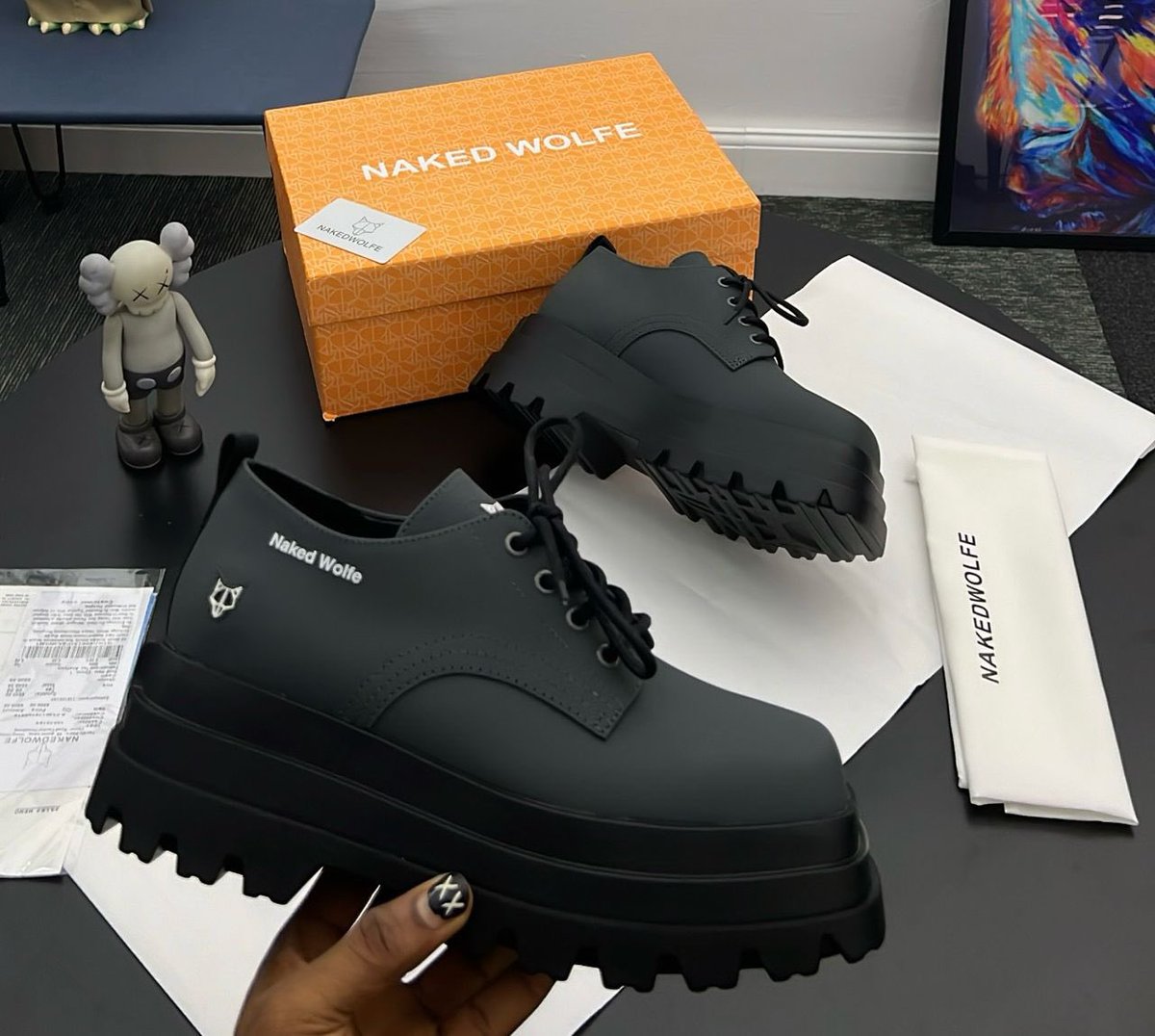 ChiwearsStore's tweet image. *FRESH STOCK ALERT…* #GREY

*#NotTheRegular* 

#NAKED WOLFE - SHOE

Size: 40-46

Comes with complete packaging…

(_N:B Price is subject to change depending on the current exchange rate)_