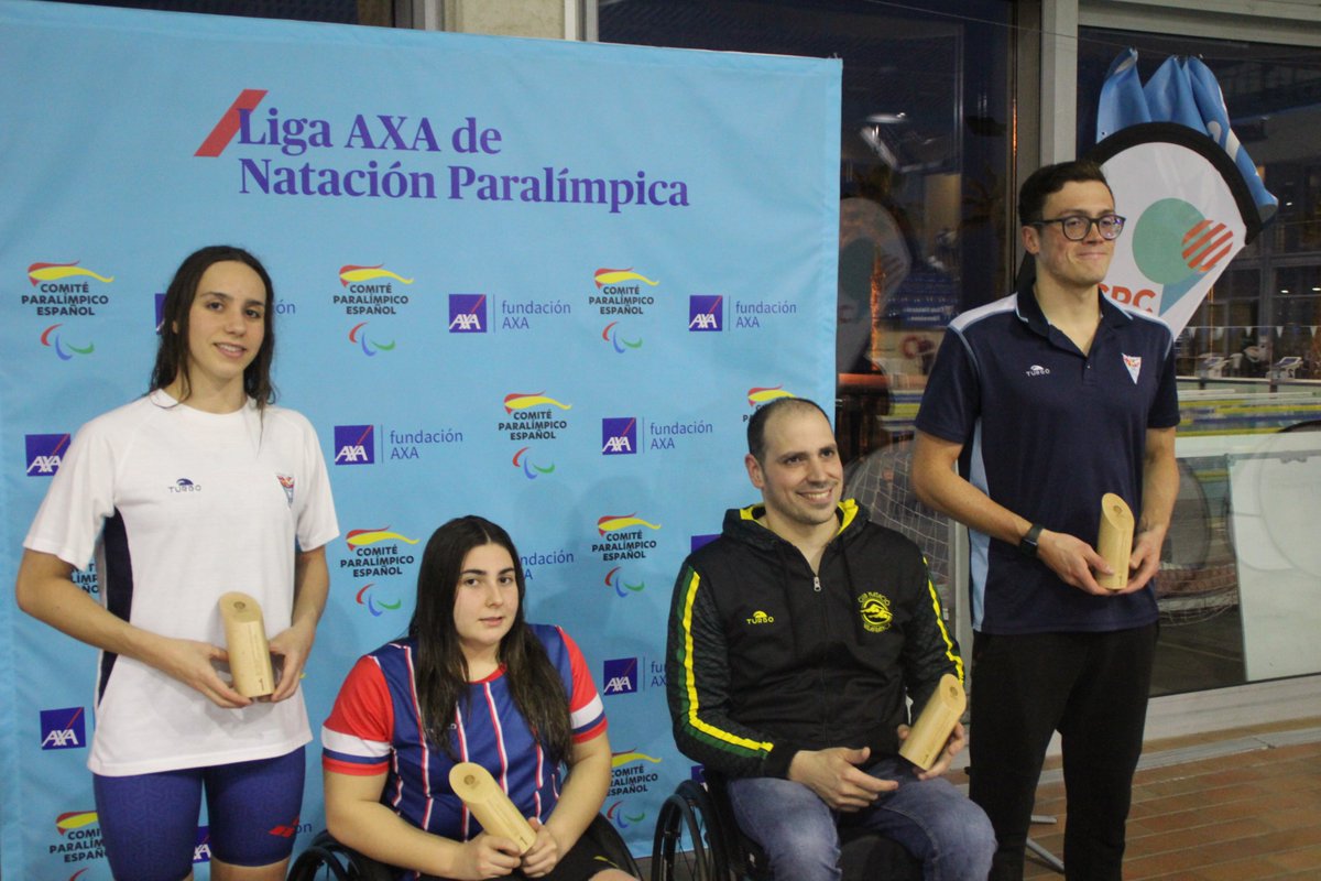 FECPC's tweet photo. 🏆🏊‍♀️ Cap de setmana completat!
Enhorabona als Campions del 10è Trofeu Internacional de Natació Adaptada - 1ª Jornada Liga AXA Natación Paralímpica!
#natacióadaptada #esportadaptat https://t.co/mddCxak39f