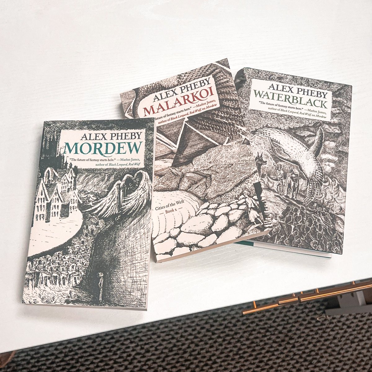 Tor Books (@torbooks) on Twitter photo Who's ready for a #sweepstakes?! Today, we're giving YOU the chance to win <a href="/alexpheby/">Alex Pheby</a>'s #CitiesoftheWeft series!
Follow, like, and repost to enter! Good luck!
#AlexPhebySweeps Who's ready for a #sweepstakes?! Today, we're giving YOU the chance to win <a href="/alexpheby/">Alex Pheby</a>'s #CitiesoftheWeft series!
Follow, like, and repost to enter! Good luck!
#AlexPhebySweeps