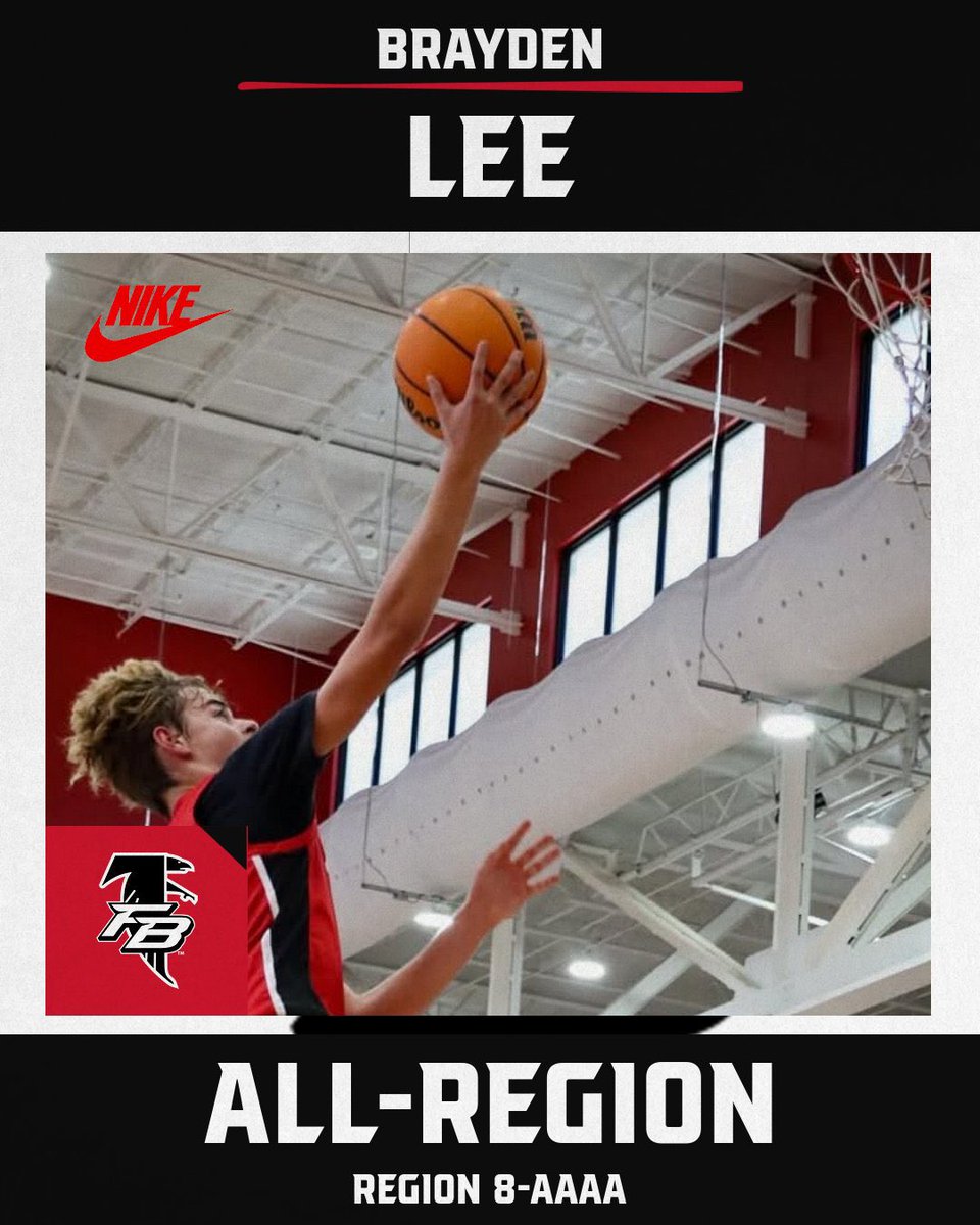 branchboysbball's tweet image. Congratulations to Sophomore Brayden Lee for being named to the 8-AAAA All-Region Team