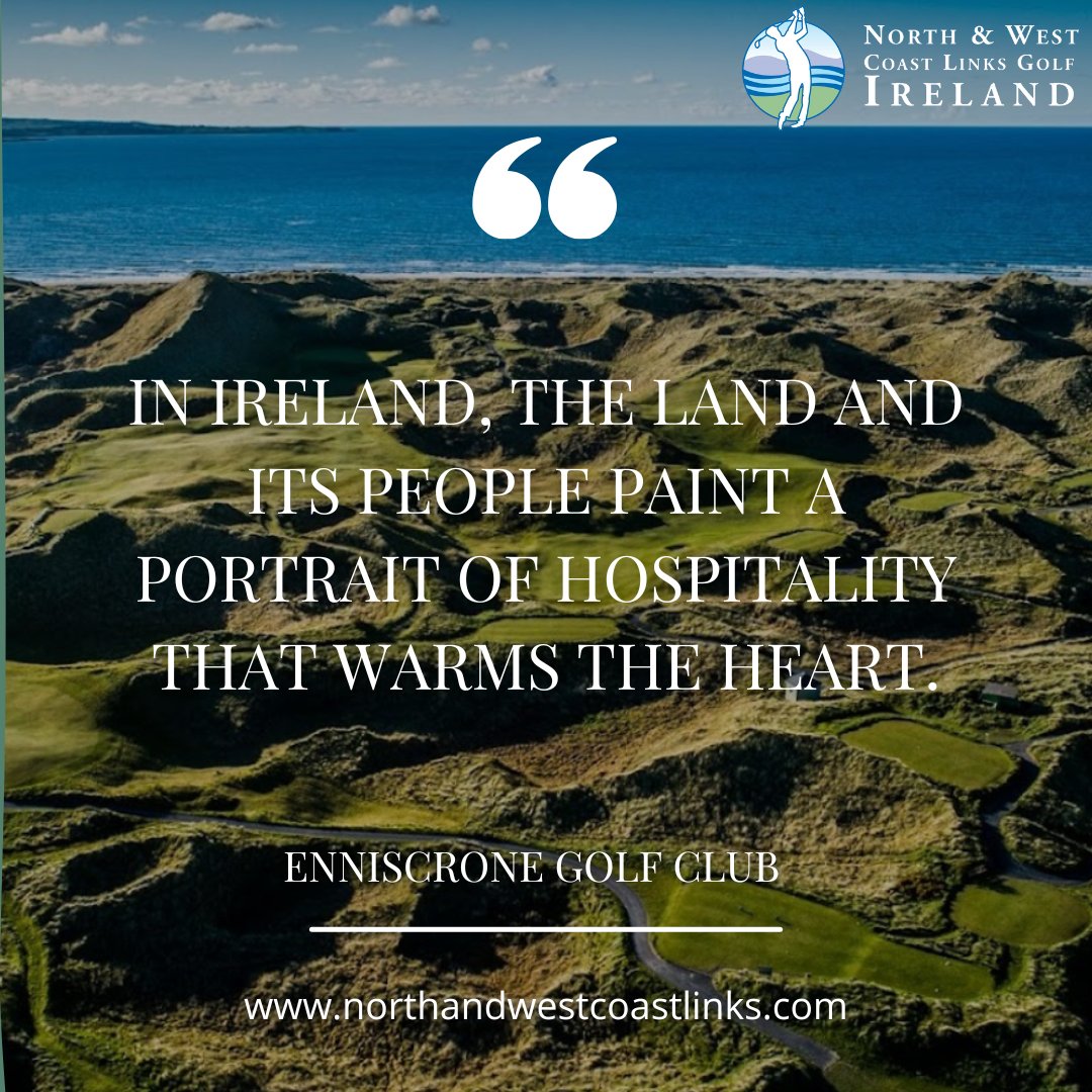 The Links The People The Welcome. 
🔥 Carne
🔥Enniscrone
🔥Strandhill
🔥North West
🔥Ballyliffin
🔥Castlerock
🔥Portstewart
🔥Royal Portrush
🔥County Louth (Baltray)
🔥Jameson Links
northandwestcoastlinks.com
#golfireland #golfvacation